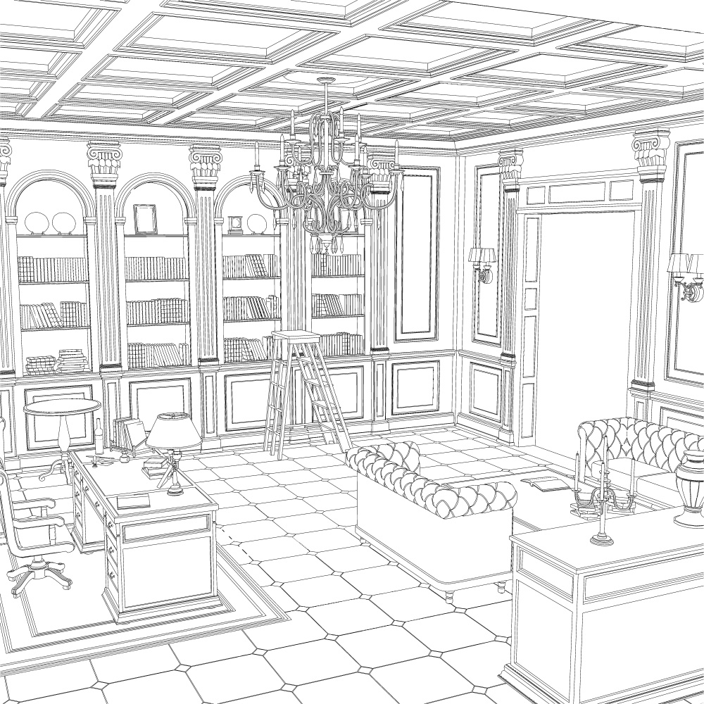 期間限定 執務室3