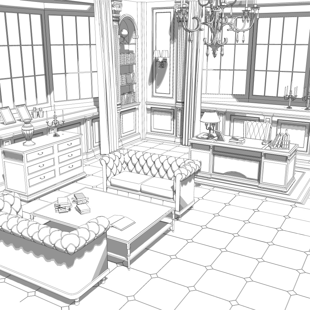 期間限定 執務室3