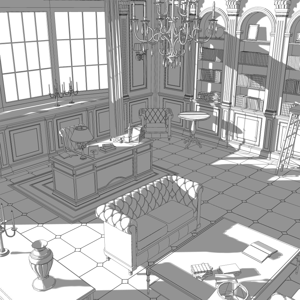 期間限定 執務室3