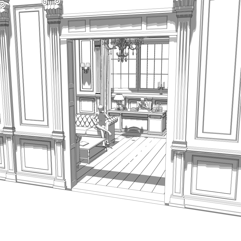 期間限定 執務室3