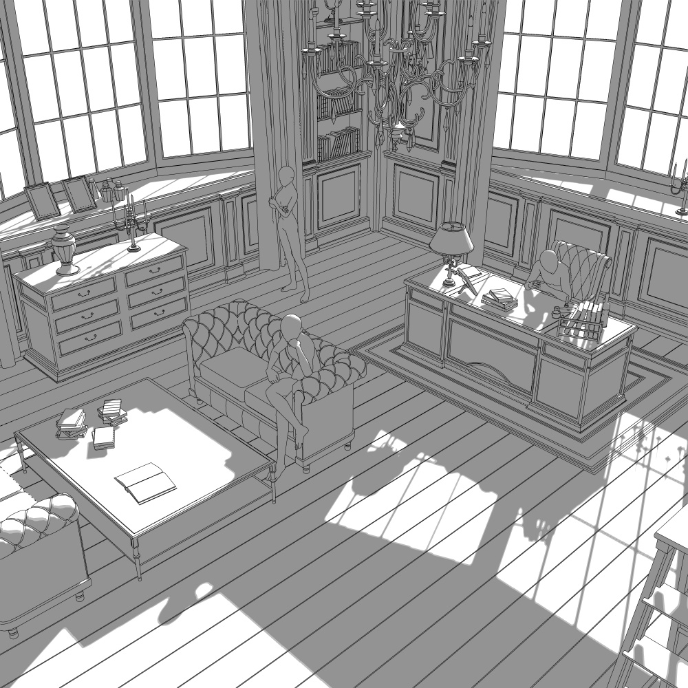 期間限定 執務室3