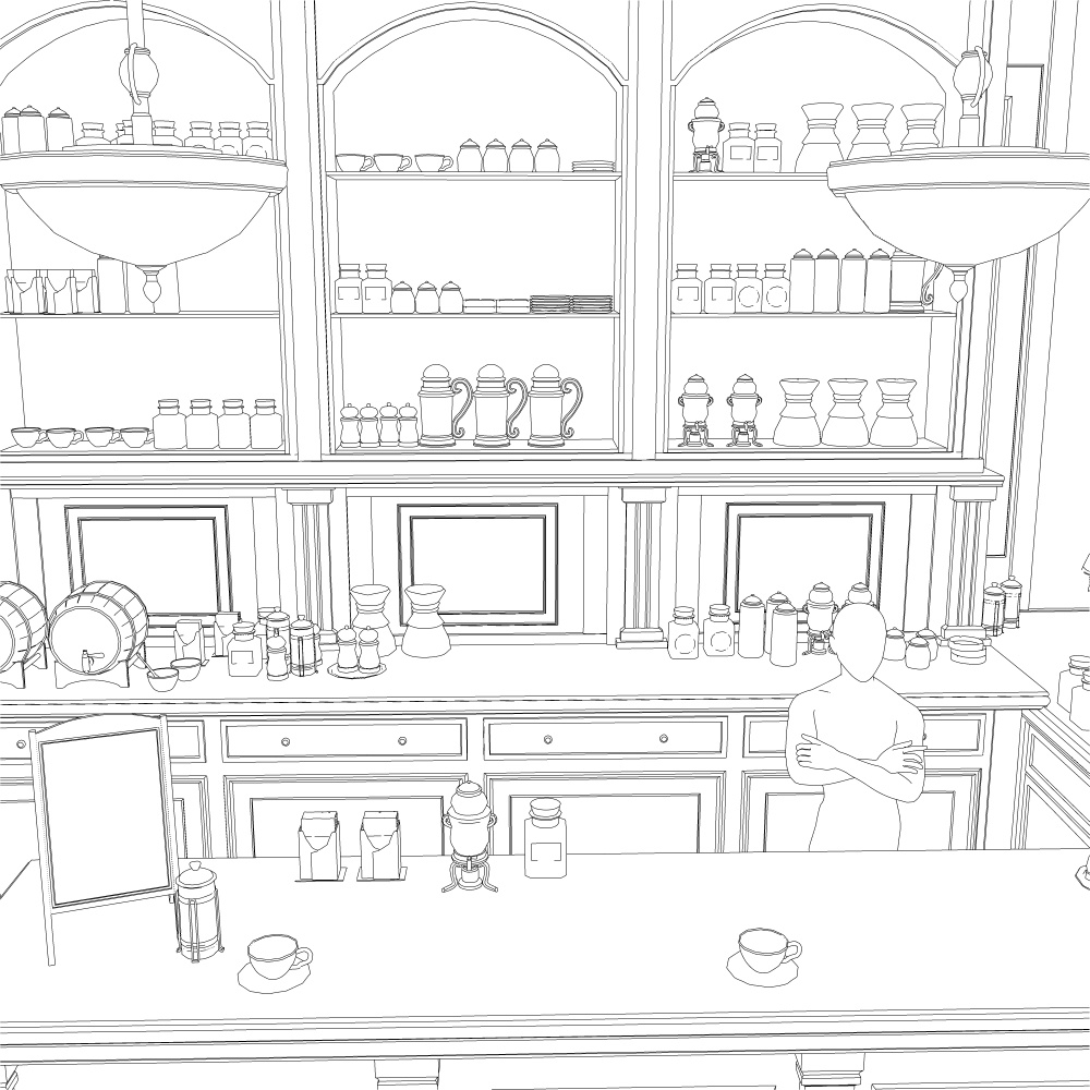 期間限定 喫茶店2