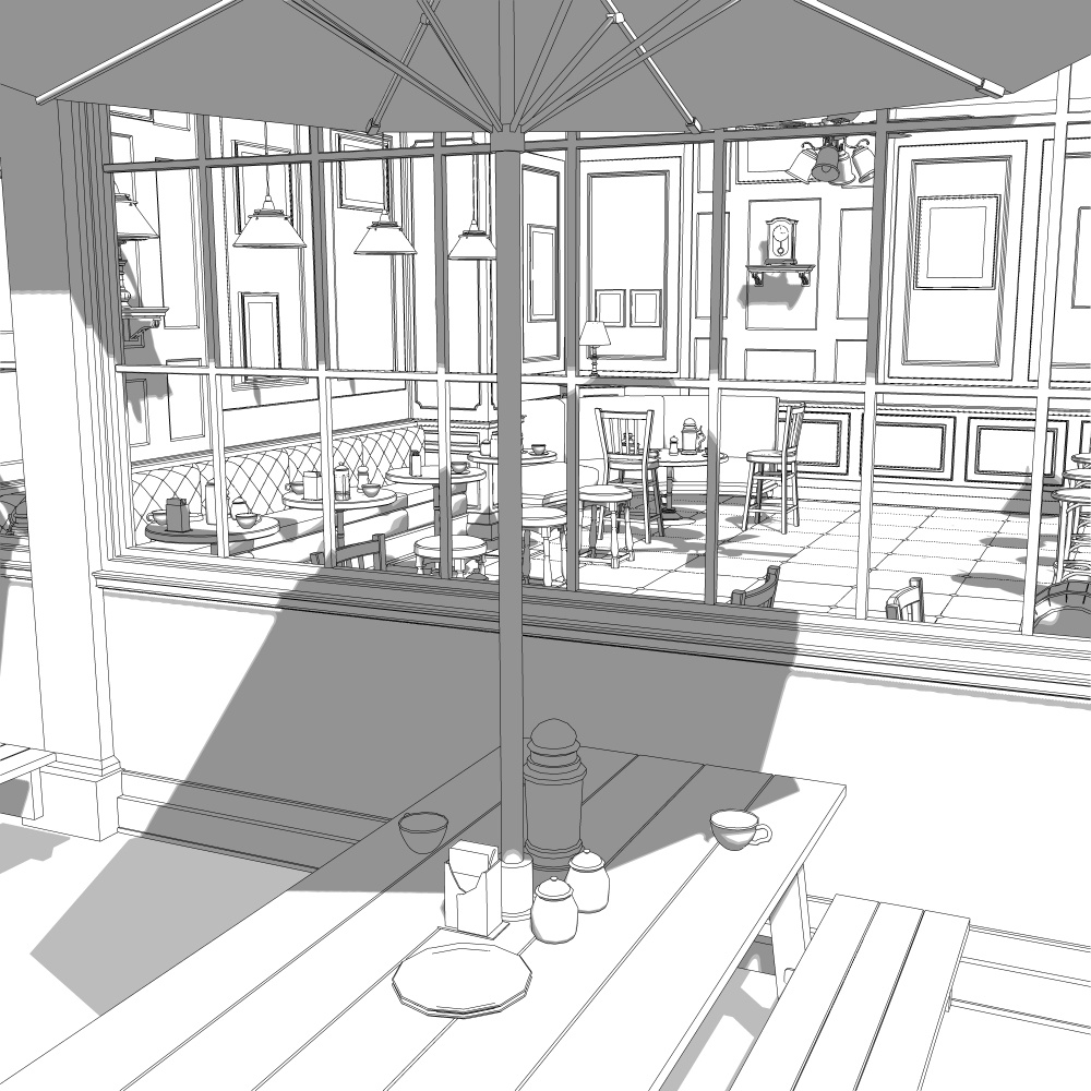 期間限定 喫茶店2