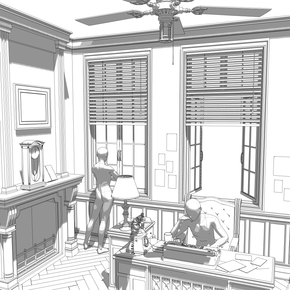 期間限定 書斎3