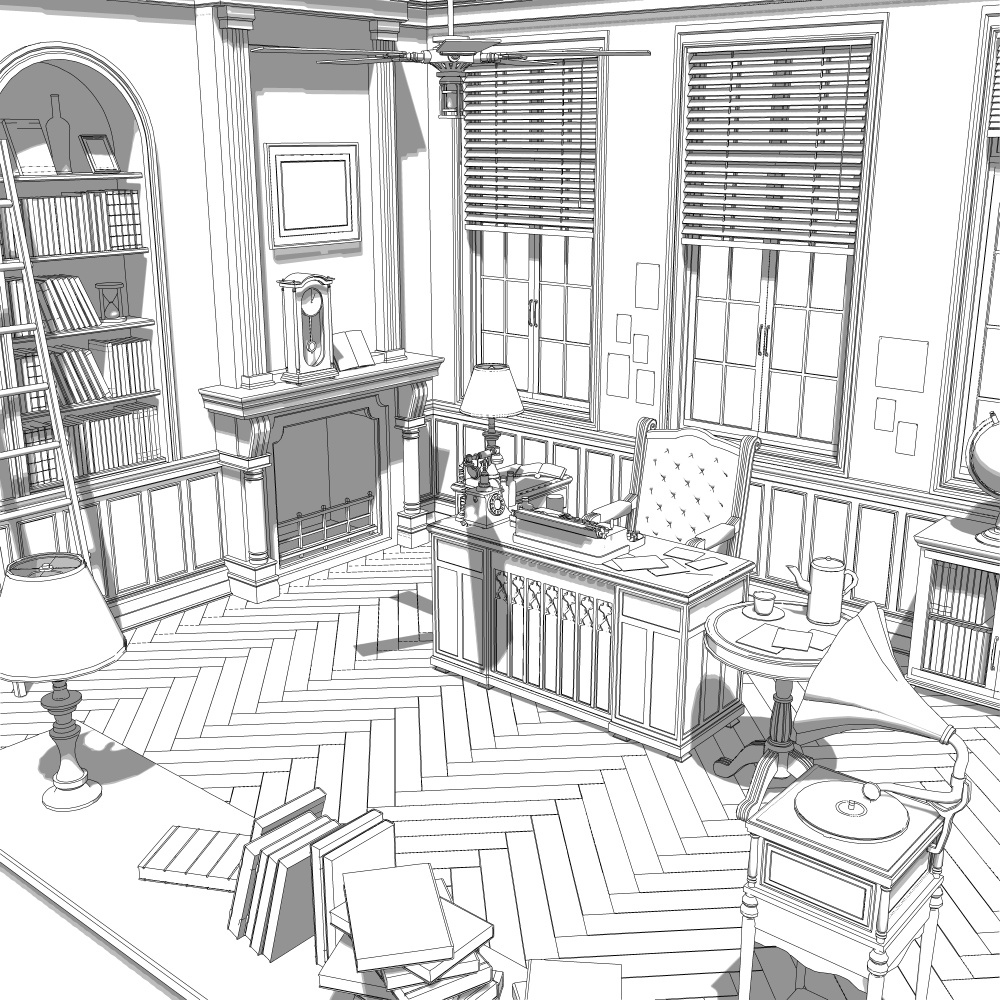 期間限定 書斎3