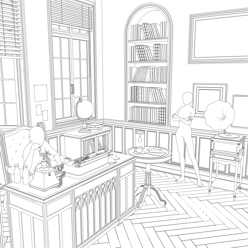 期間限定 書斎3