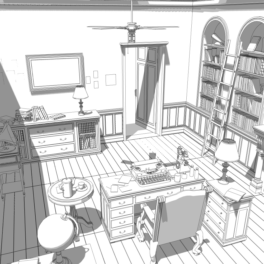 期間限定 書斎3