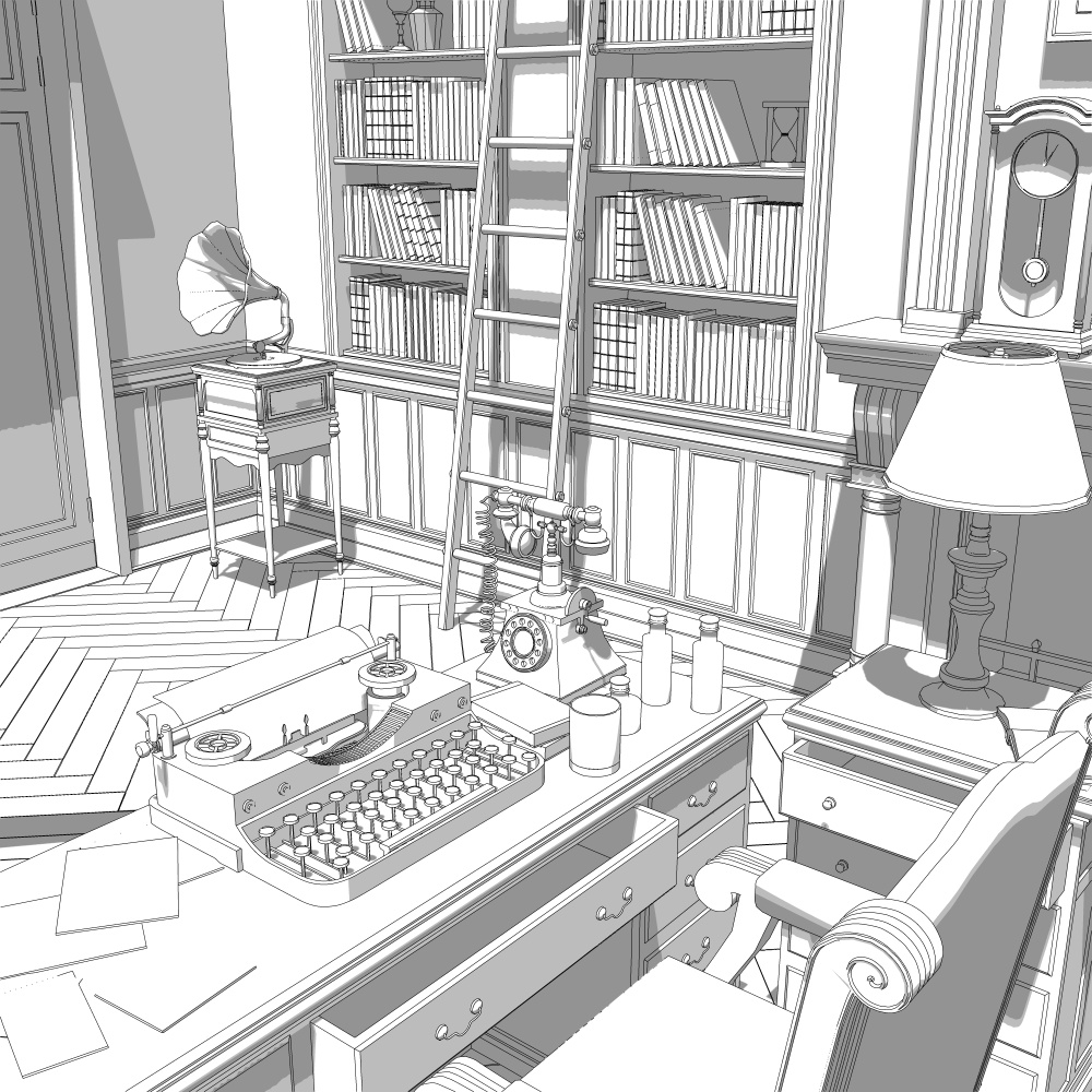 期間限定 書斎3