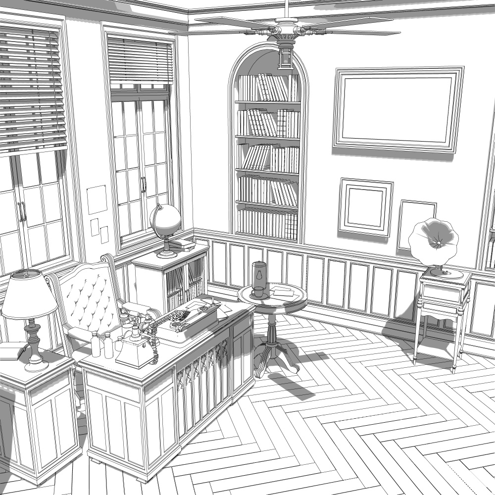 期間限定 書斎3