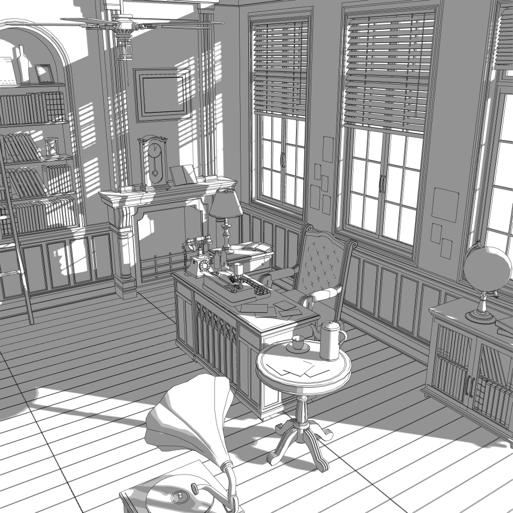 期間限定 書斎3