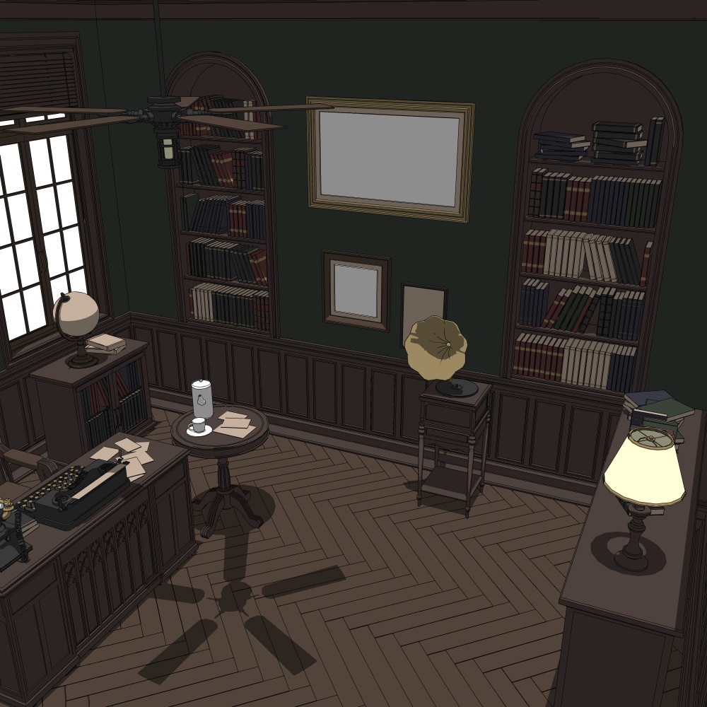 期間限定 書斎3