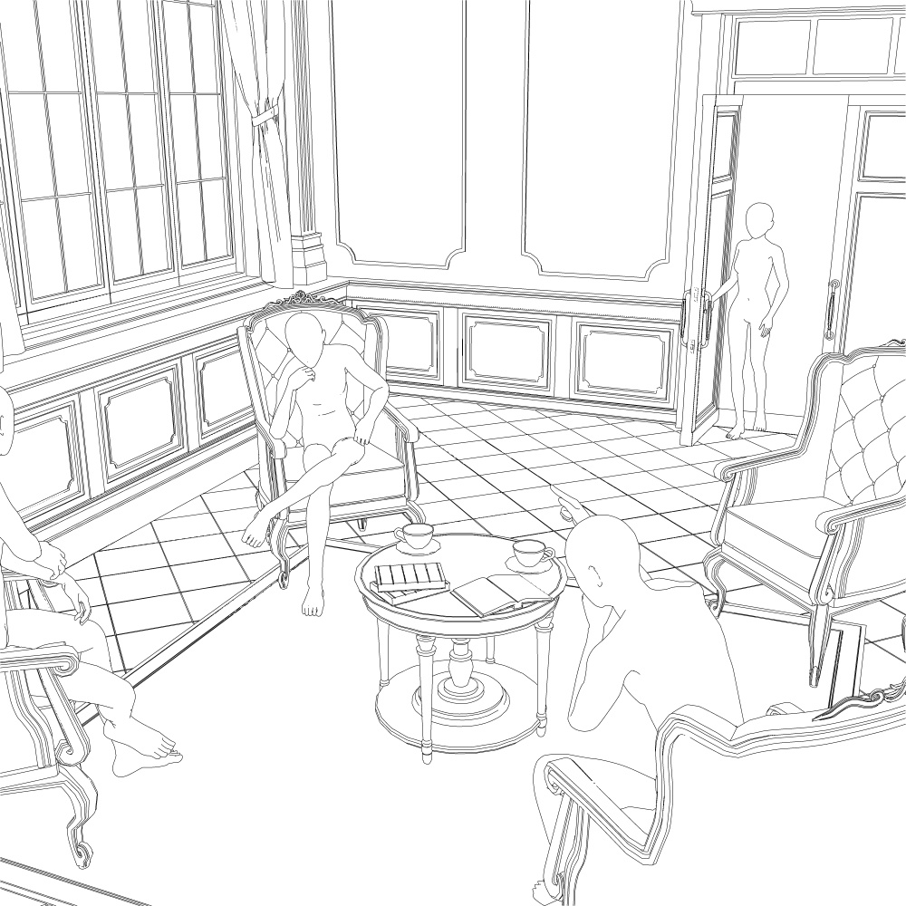 期間限定 ドローイングルーム