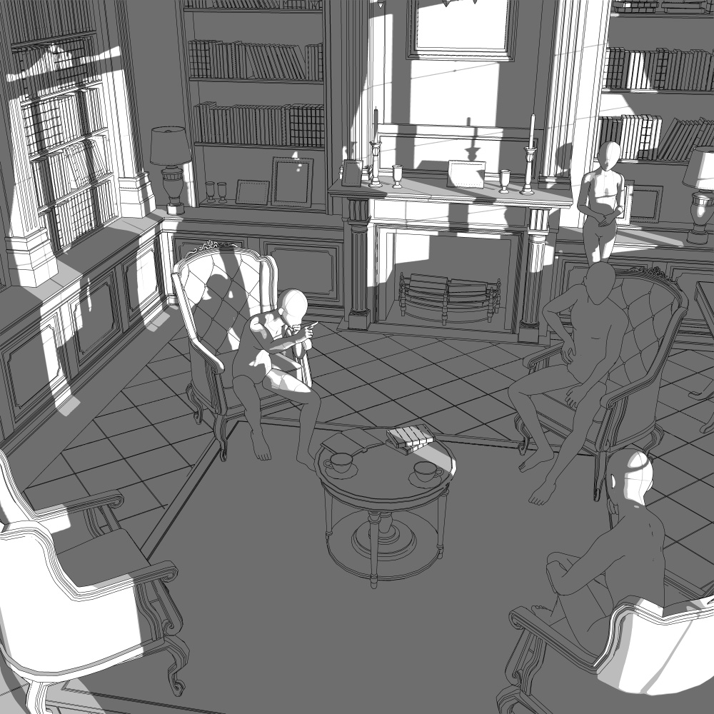 期間限定 ドローイングルーム