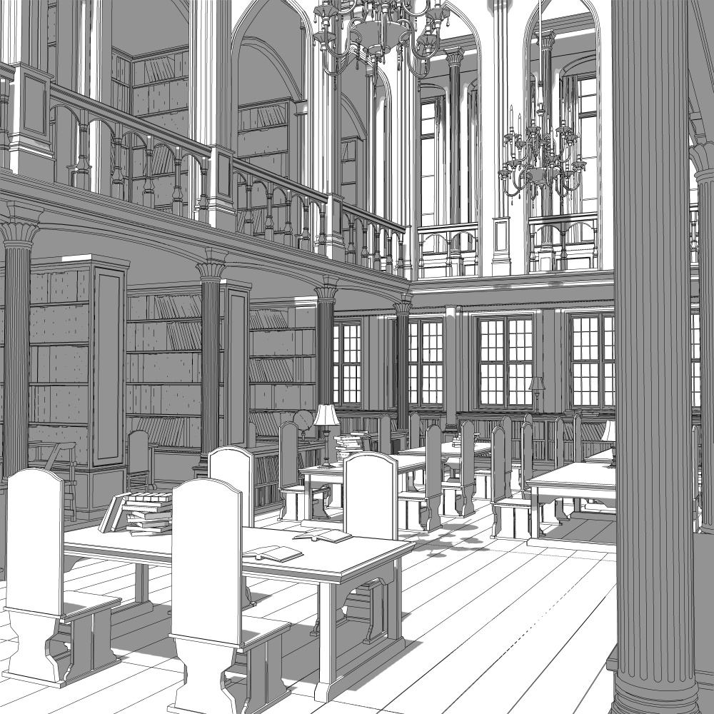 期間限定 図書館7