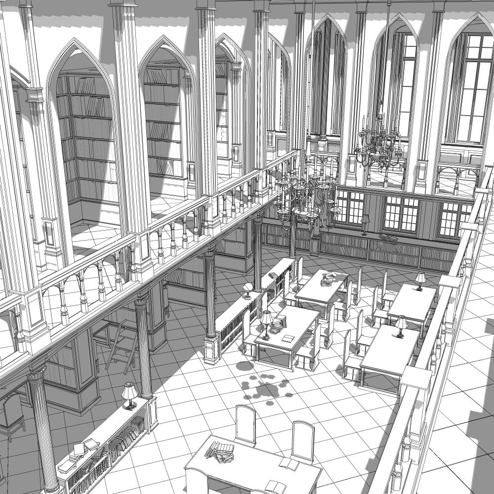 期間限定 図書館7