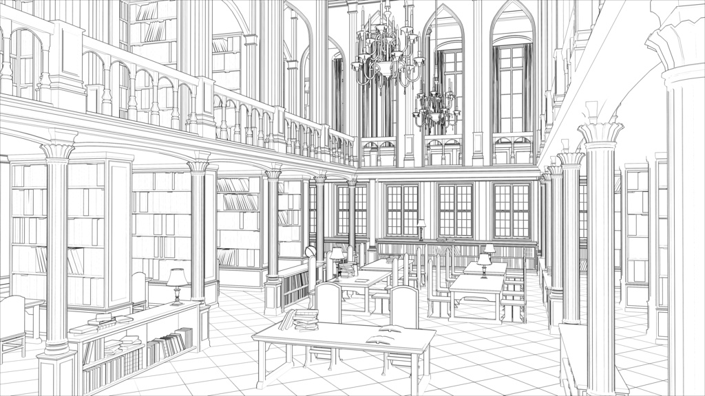 期間限定 図書館7