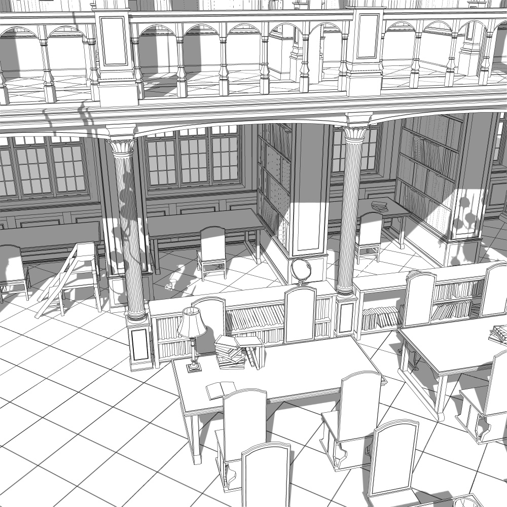 期間限定 図書館7