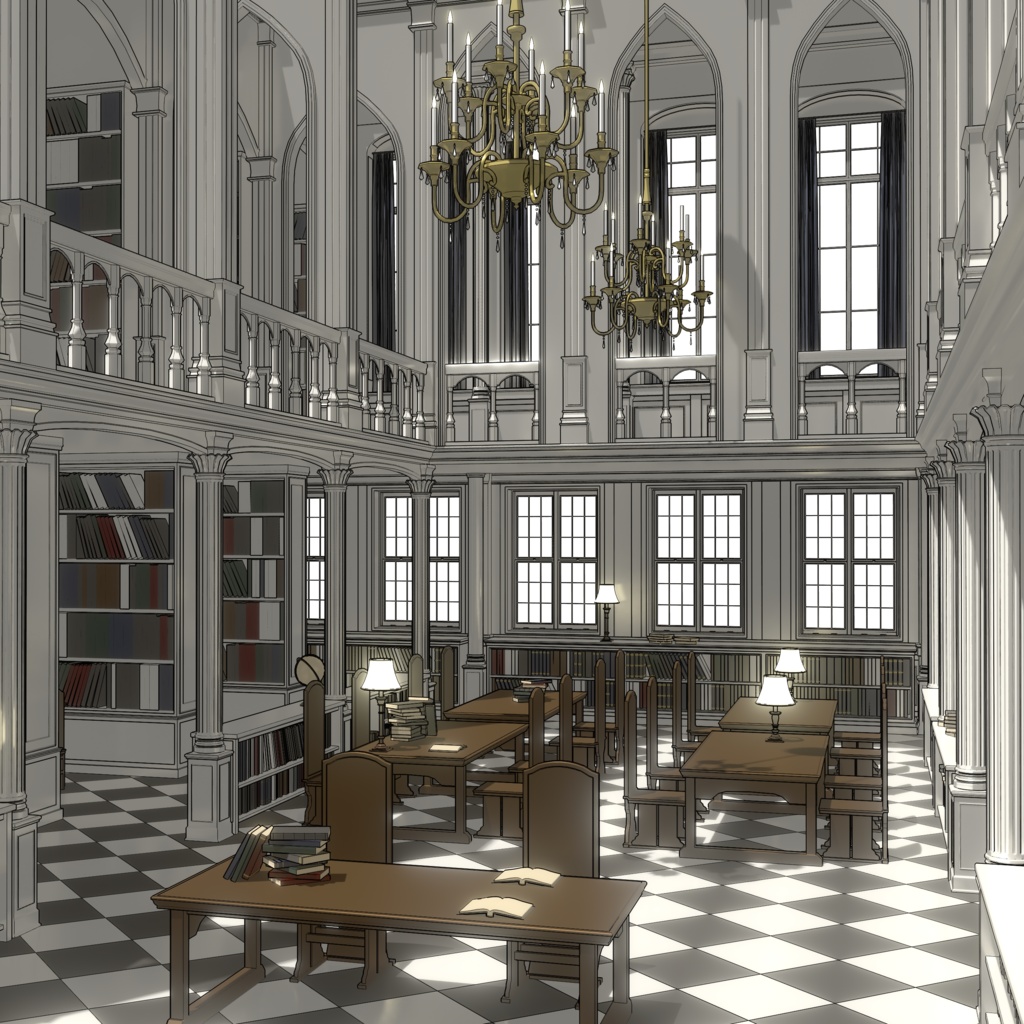 期間限定 図書館7