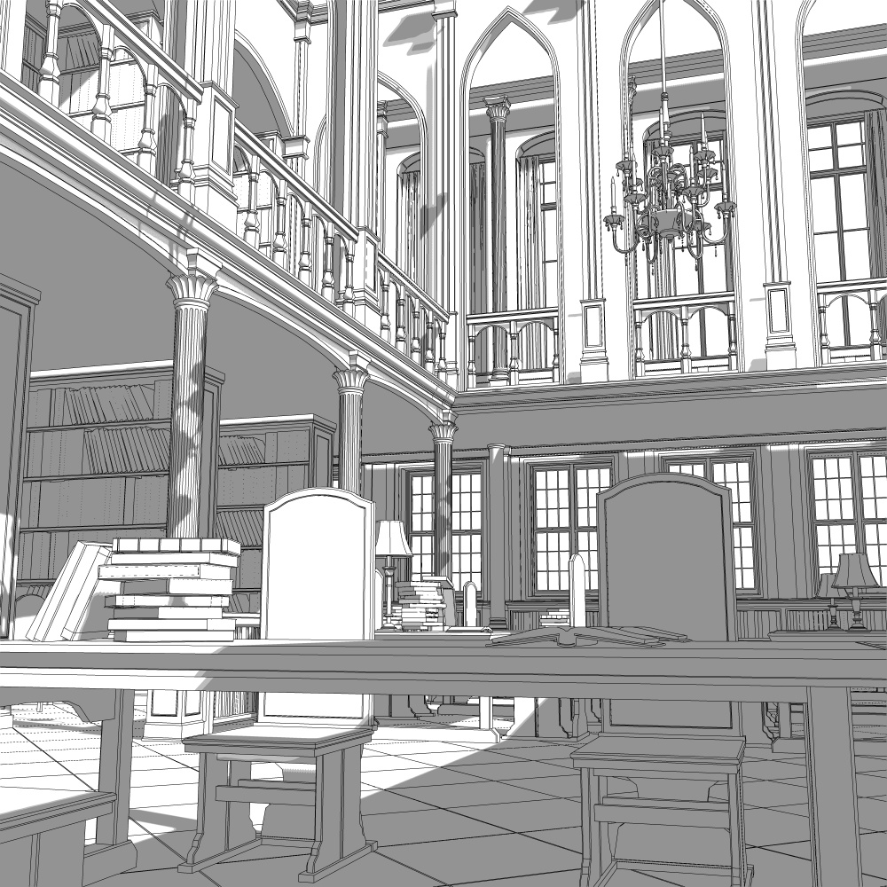 期間限定 図書館7