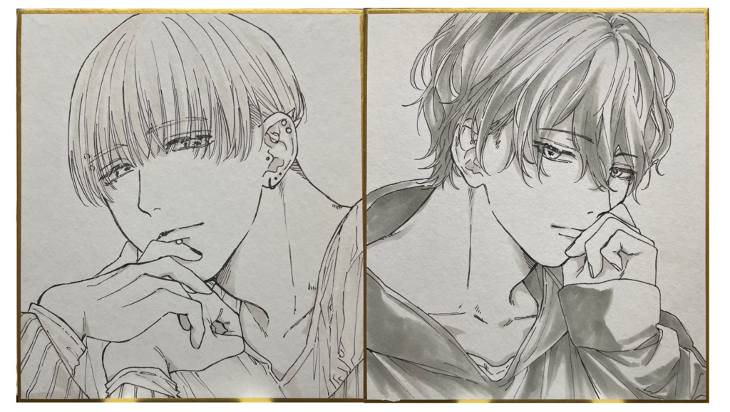 ミニ色紙セット