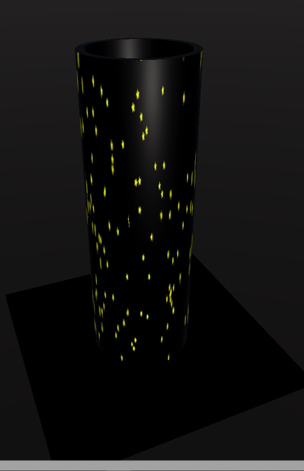 星降る筒