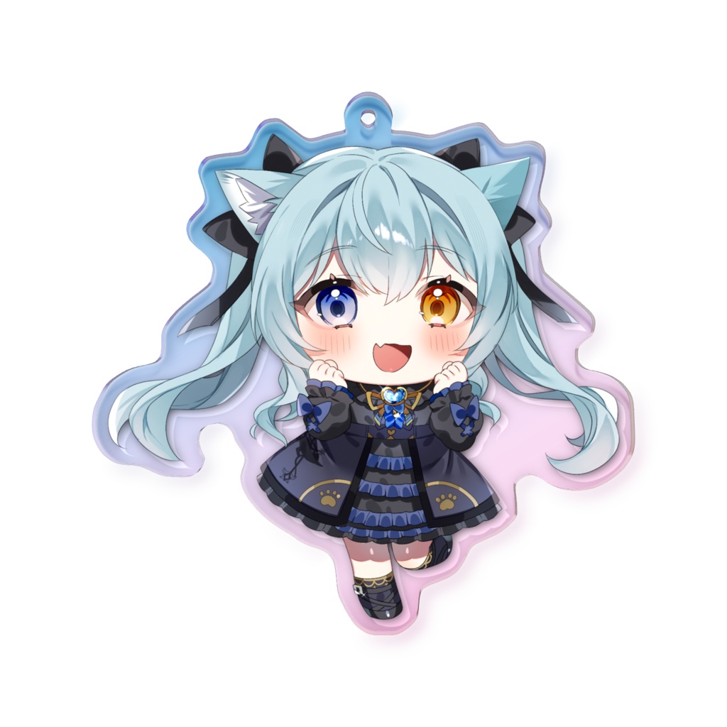 新モデルミニ オーロラアクリルキーホルダー