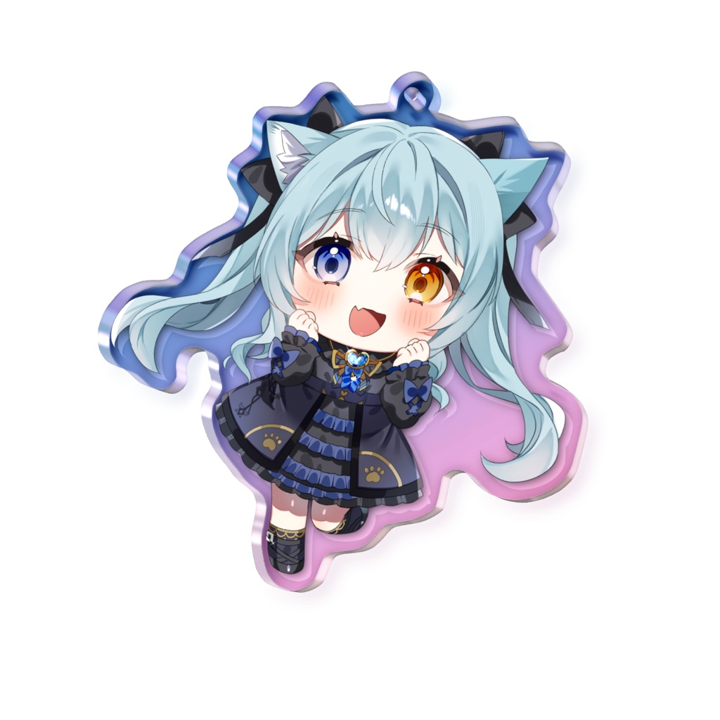 新モデルミニ オーロラアクリルキーホルダー