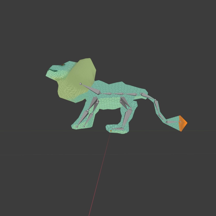 モンスターモデル ライオンリザード【オリジナル】