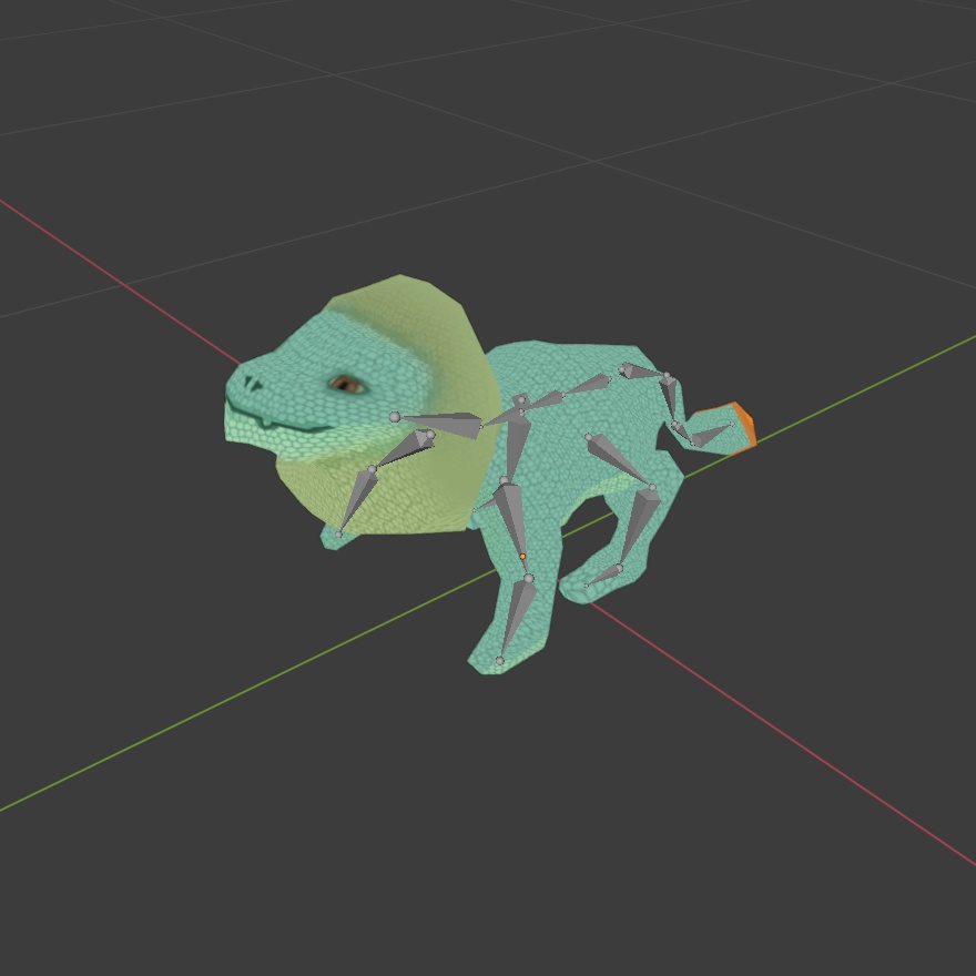 モンスターモデル ライオンリザード【オリジナル】