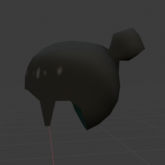 お団子ヘア【ロポさん/ウィッグ】