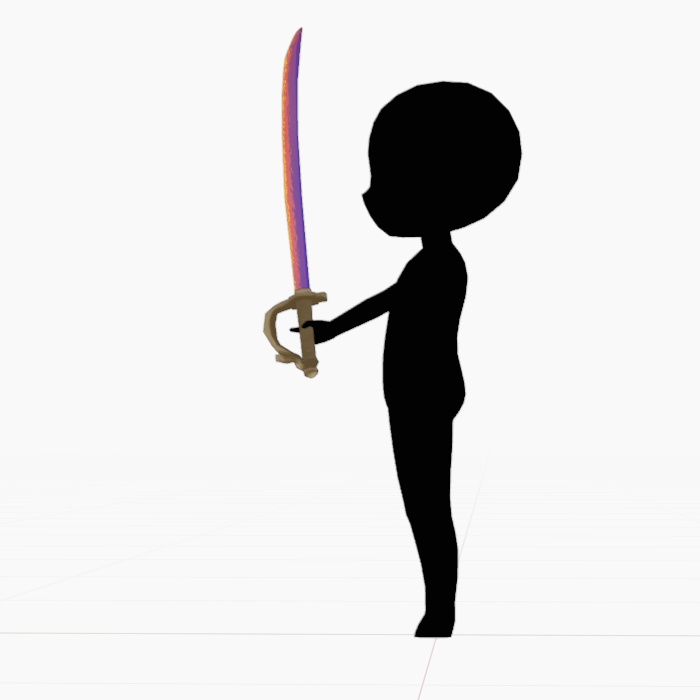 武器・道具モデル サンセットセイバー【オリジナル】