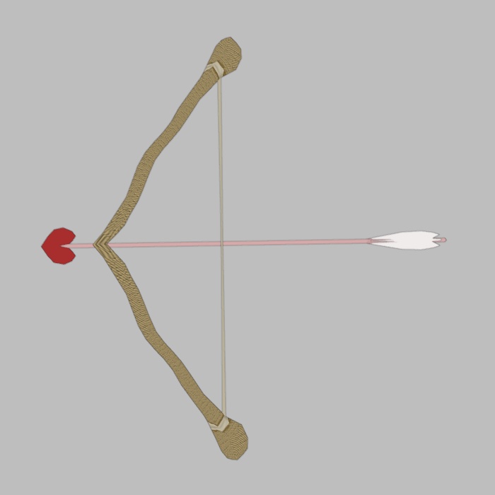 武器・道具モデル キューピットアロー【オリジナル】