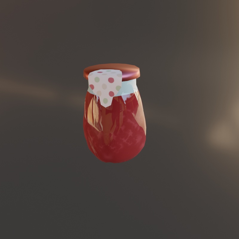 食べ物モデル ジャムアソート F_006【オリジナル】