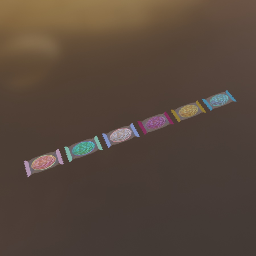 食べ物モデル ほうせきみたいなかわいいキャンディ F_009【オリジナル】