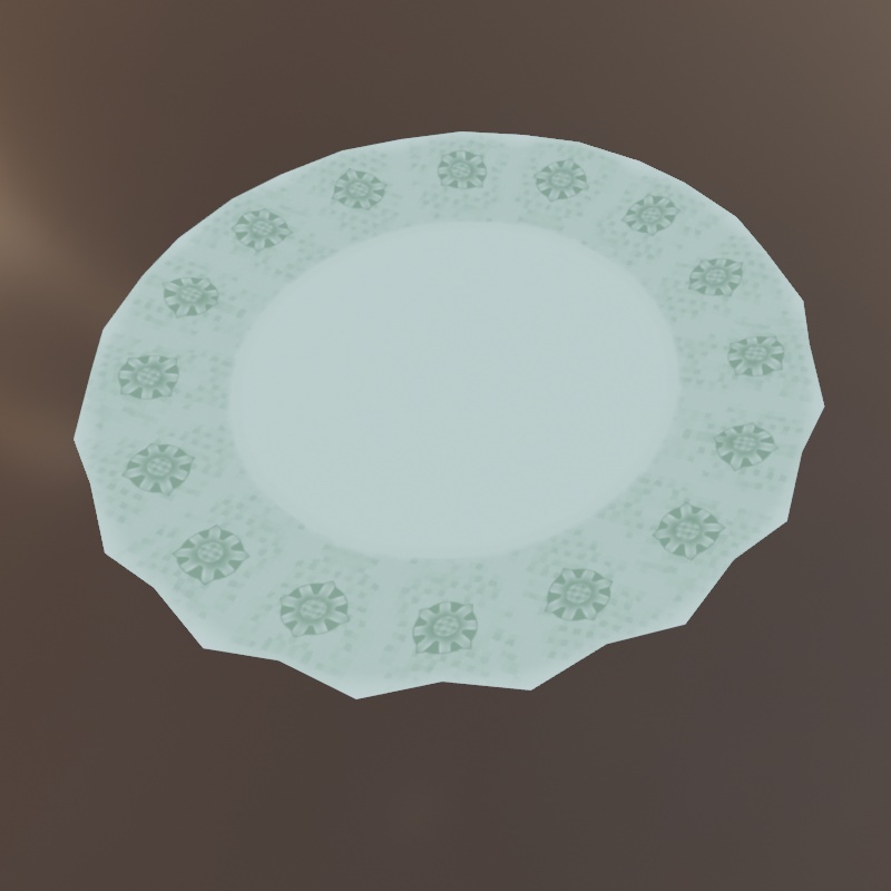 道具モデル プレート皿 カントリー・ナチュラル【オリジナル】