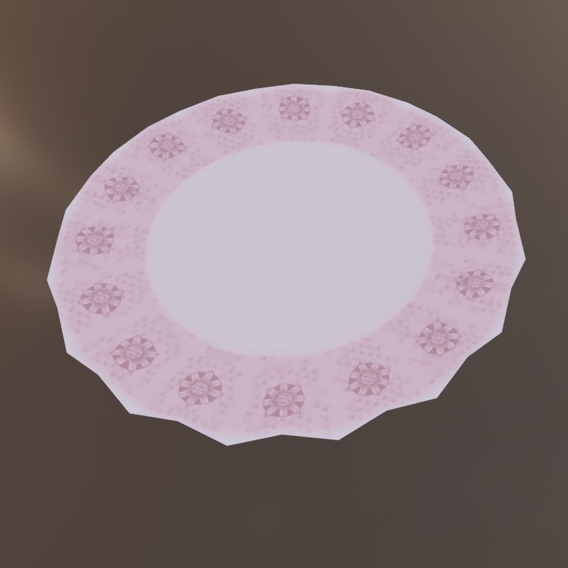 道具モデル プレート皿 カントリー・ナチュラル【オリジナル】