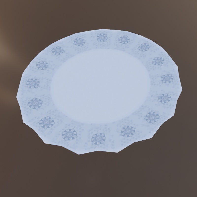 道具モデル プレート皿 カントリー・ナチュラル【オリジナル】