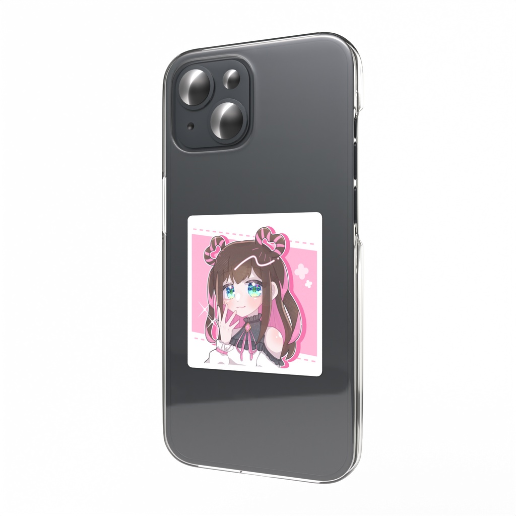 唄李たう1000人記念グッズ スマホステッカー(販売期間2026/7/12〜2026/8/31)