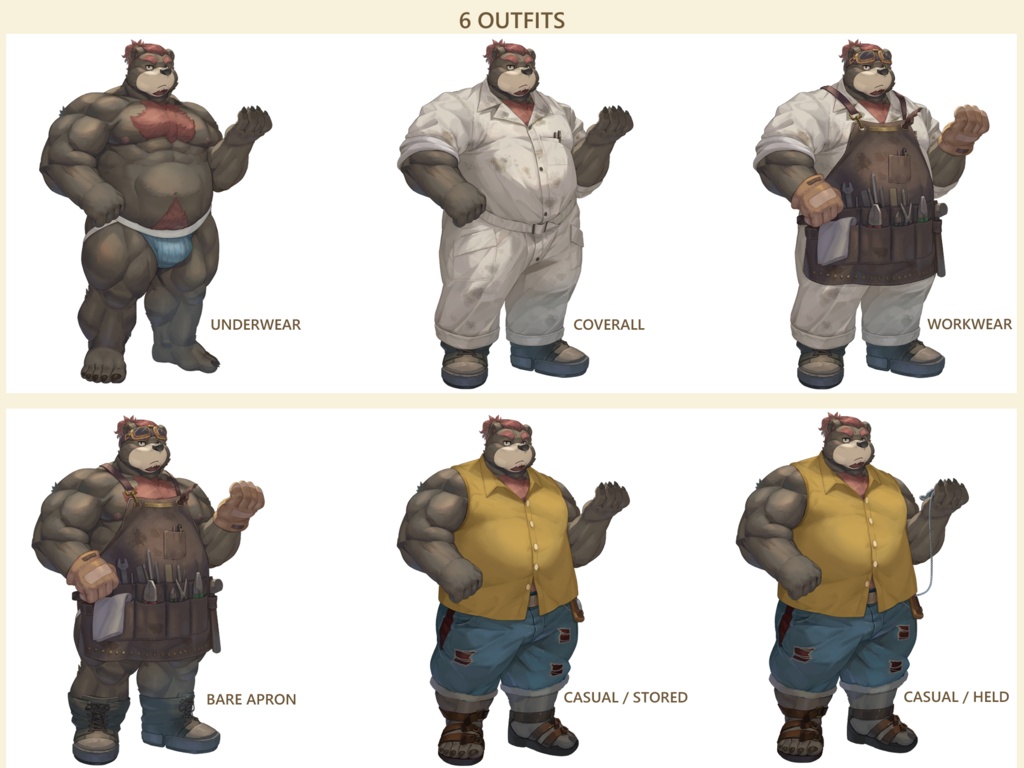 BIG GUYS CHARACTER PACK 01: THE FOREMAN