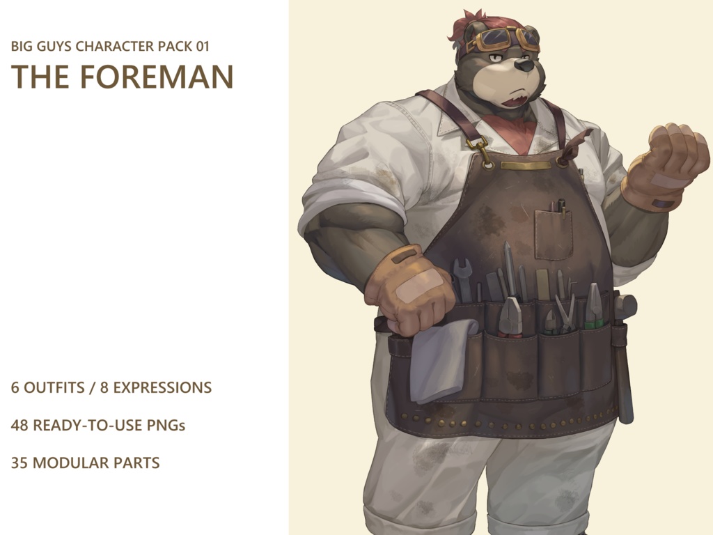 BIG GUYS CHARACTER PACK 01: THE FOREMAN