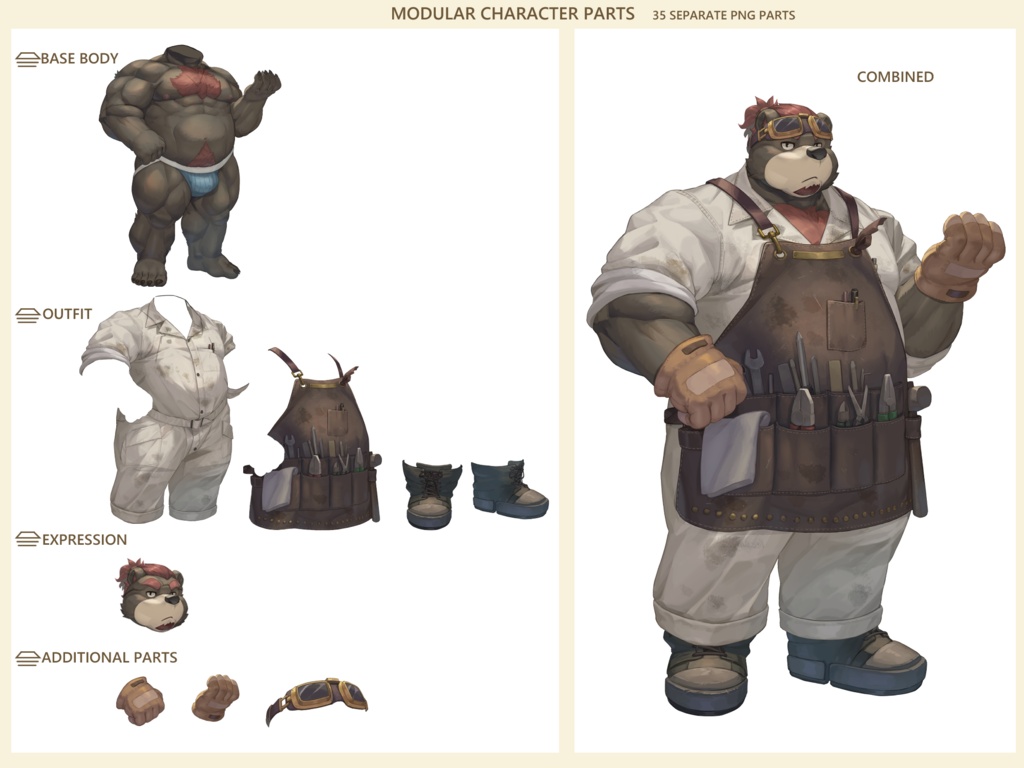 BIG GUYS CHARACTER PACK 01: THE FOREMAN