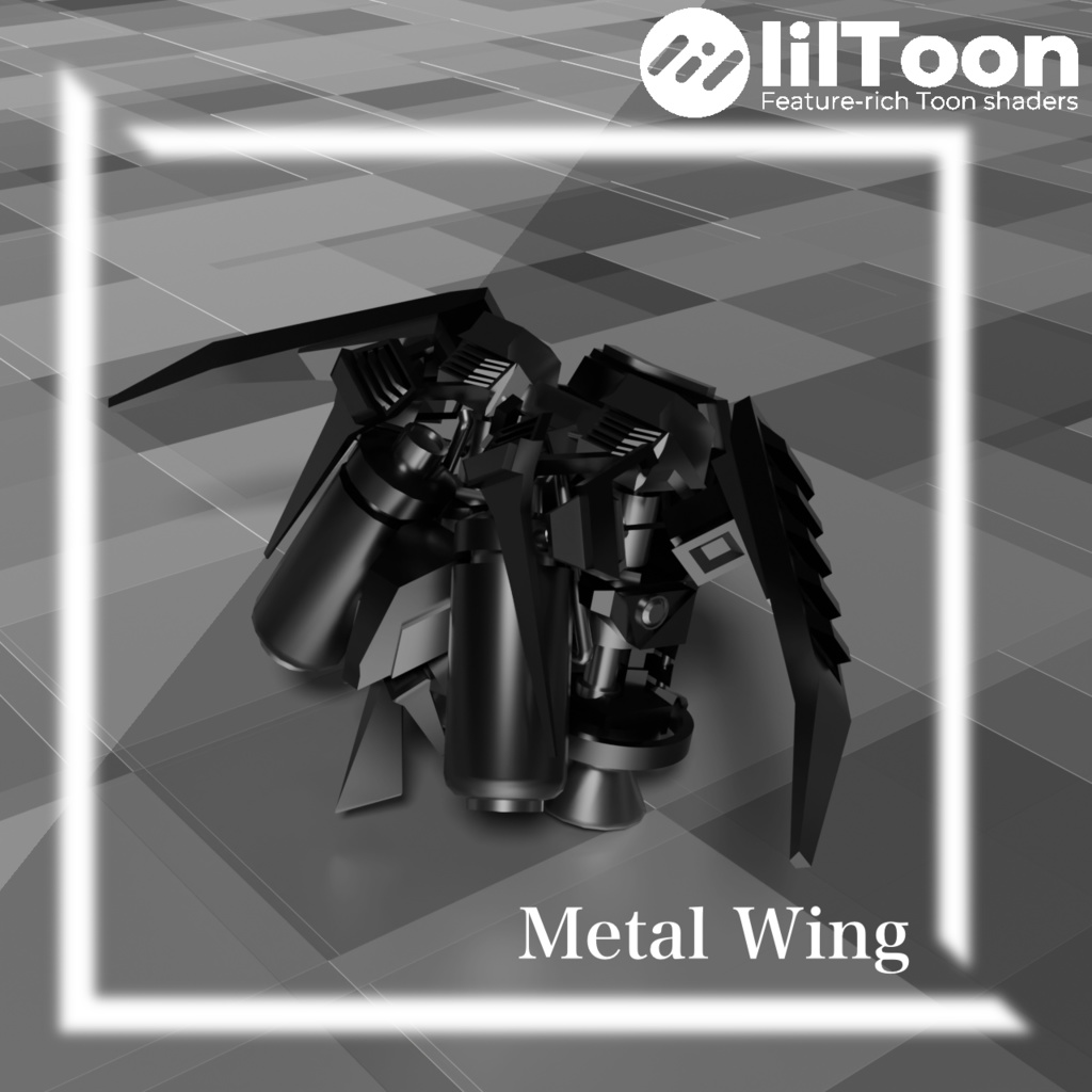 【VRChat】【ジェットパック】Metal Wing