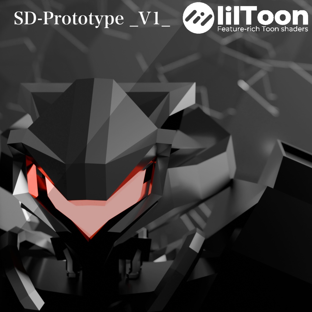 【無料】オリジナル3Dモデル【SD-Prototype_V1_】