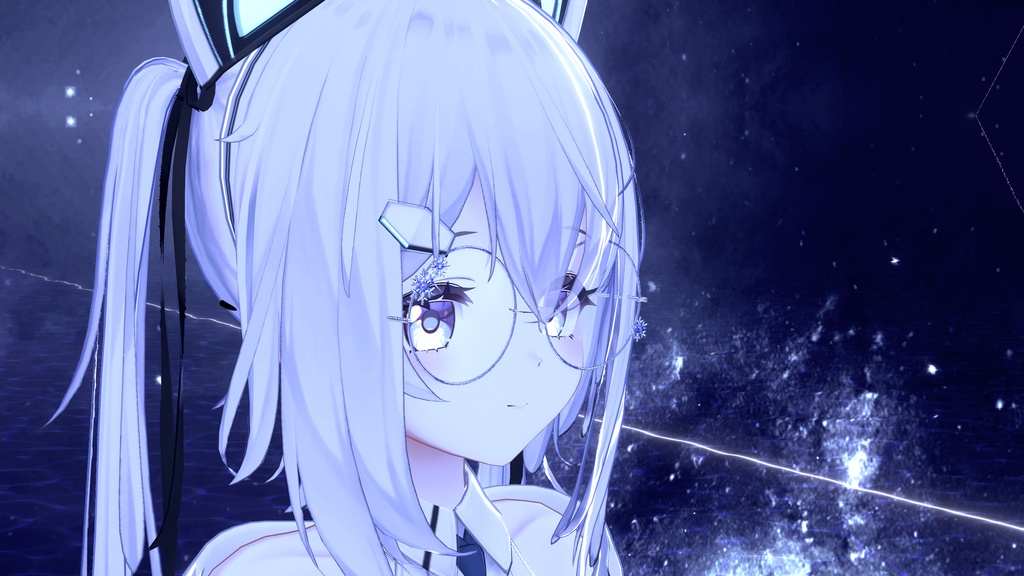 【VRChat】Ice Glasses【MA対応】