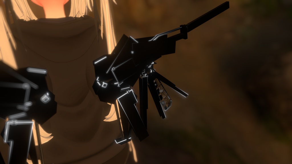 【無料】【VRChat】Polygone Wing 【MA対応】