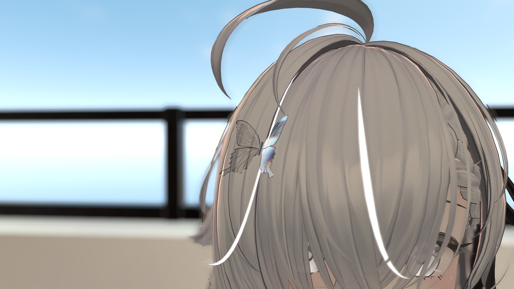 【VRChat】Crystal Butterfly【MA対応】