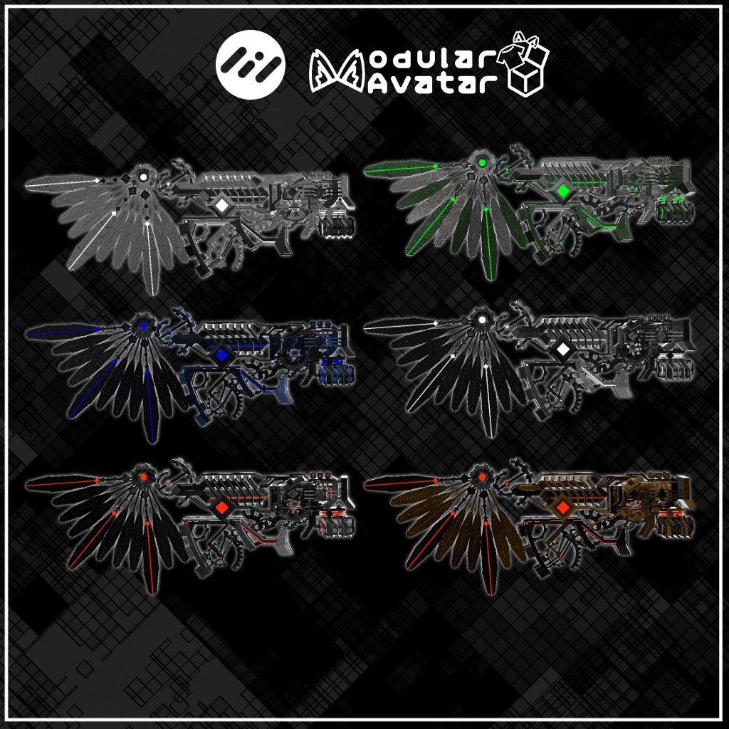 【VRChat】Energy Wing