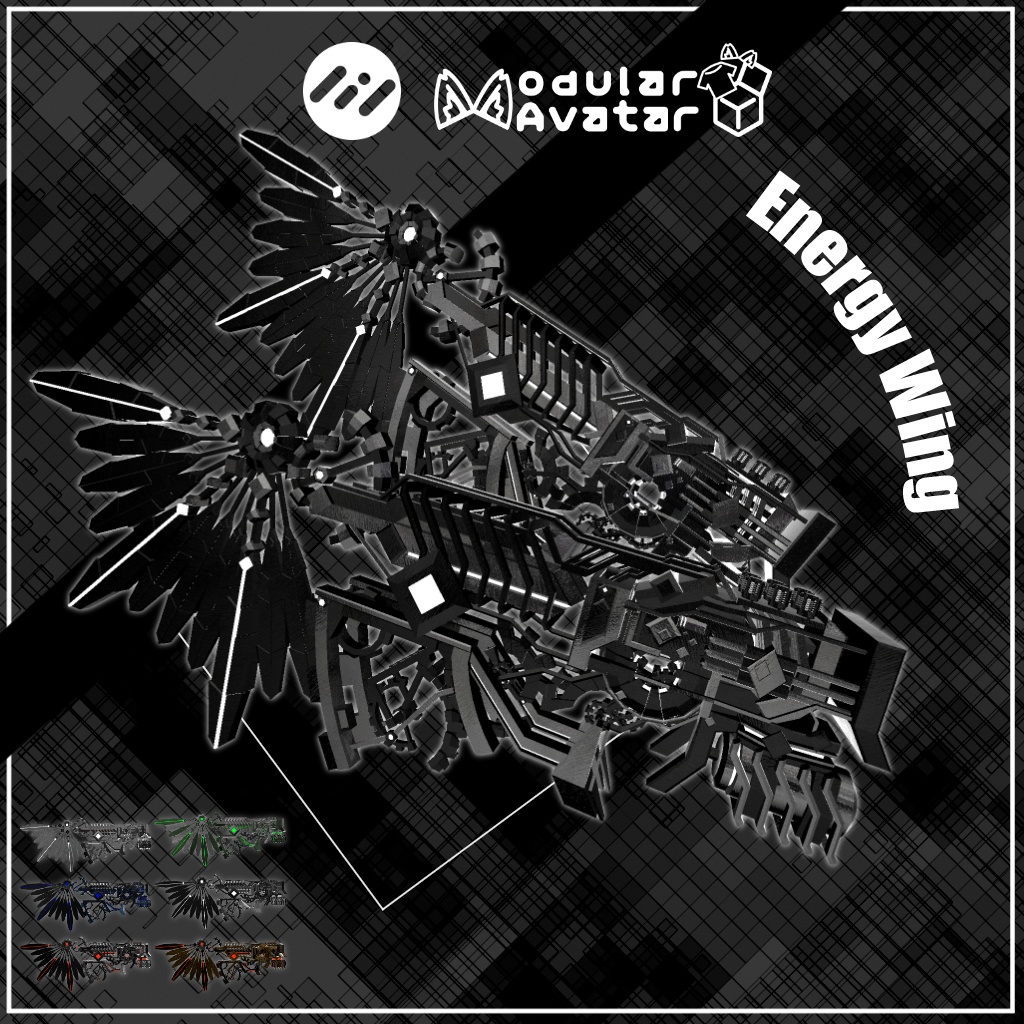 【VRChat】Energy Wing