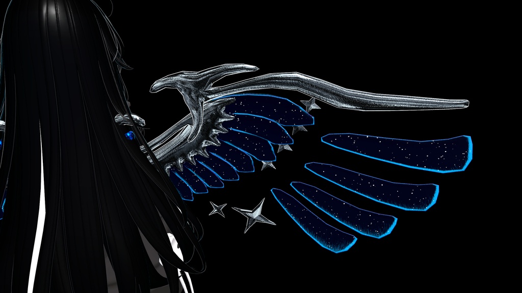 【セール中】【VRChat】Stella Wing 【MA対応】