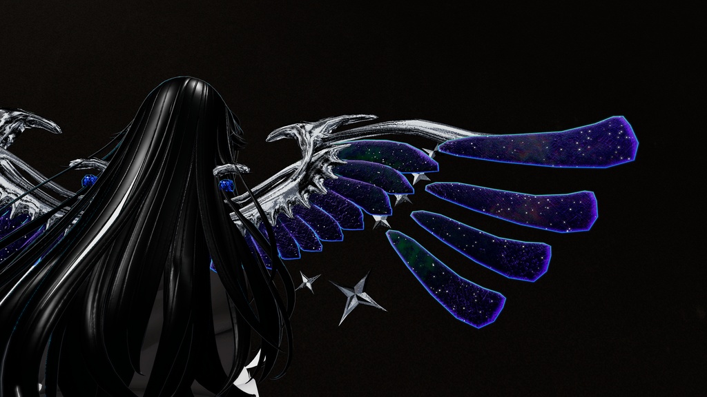 【セール中】【VRChat】Stella Wing 【MA対応】